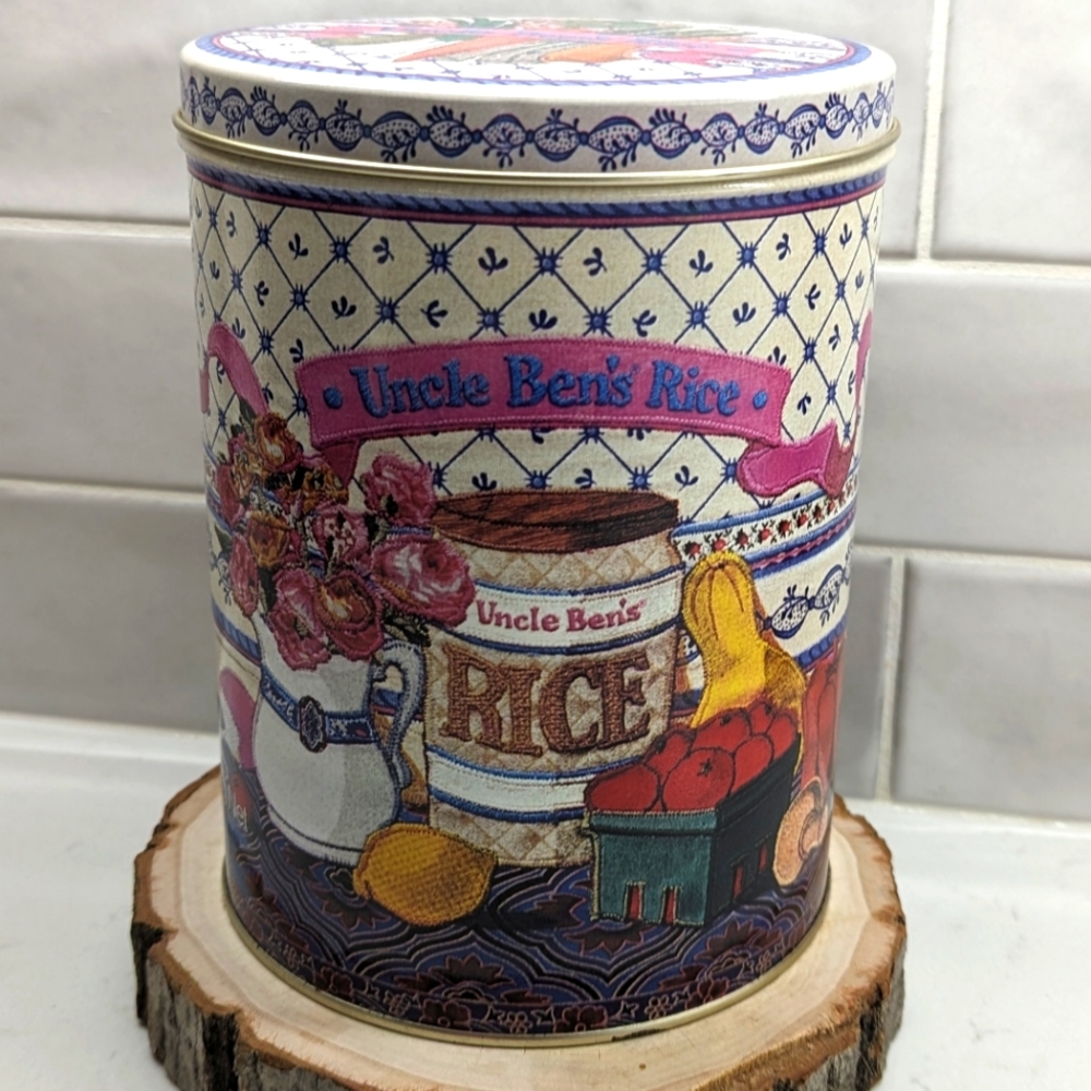 Vintage Uncle Ben's Rice Tin